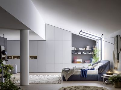 Schrank Alfa & Bett Hide von PAUL LEVÍN